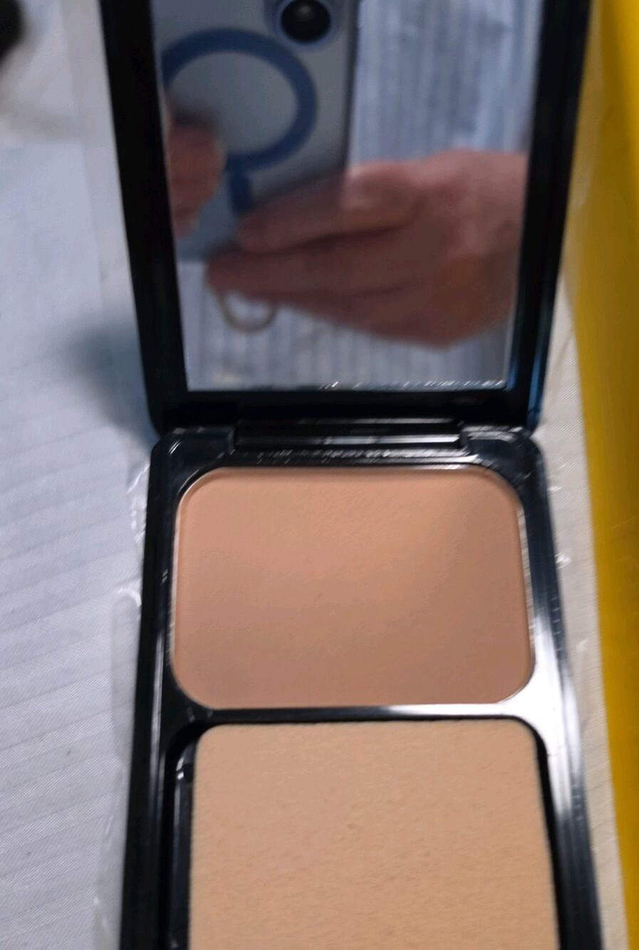 Color Perfect Dual-Activ Powder Foundation Deep Beige Wet/Dry Compact New
